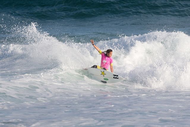 BARRA DA TIJUCA, Rio de Janeiro/Brazil (Tuesday, May 12, 2015) – Courtney Conlogue of Santa Ana, California, USA (pictured) winning her Round 1 heat at the Oi Rio Pro in Barra De Tijuca, Rio, Brasil. IMAGE CREDIT: © WSL / Smorigo PHOTOGRAPHER: Daniel Smorigo SOCIAL MEDIA TAG: @wsl @danielsmorigo The images attached or accessed by link within this email ("Images") are provided by the Association of Surfing Professionals LLC ("World Surf League"). All Images are royalty-free but for editorial use only. No commercial rights are granted to the Images in any way. The Images are provided on an "as is" basis and no warranty is provided for use of a particular purpose. Rights to individuals within the Images are not provided. The copyright is owned by World Surf League. Sale or license of the Images are prohibited. ALL RIGHTS RESERVED.