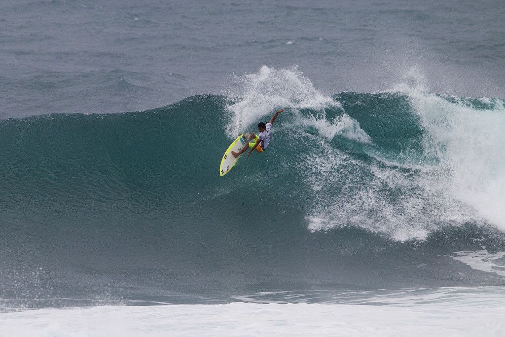 Michel Bourez during Round 3.