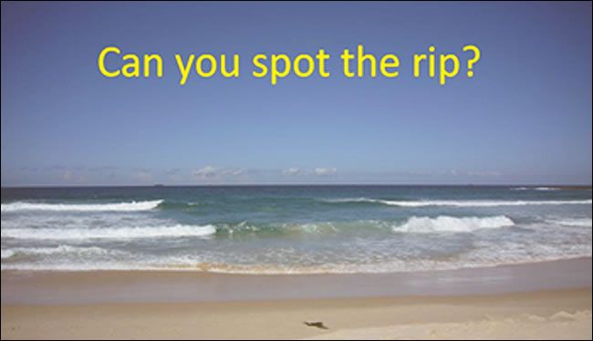 How to Spot a Rip (and what to do if you're in one) – Surf Nation