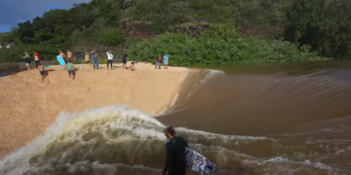 Mason Ho Surfing Very CRAZY Waimea River Surf News Network