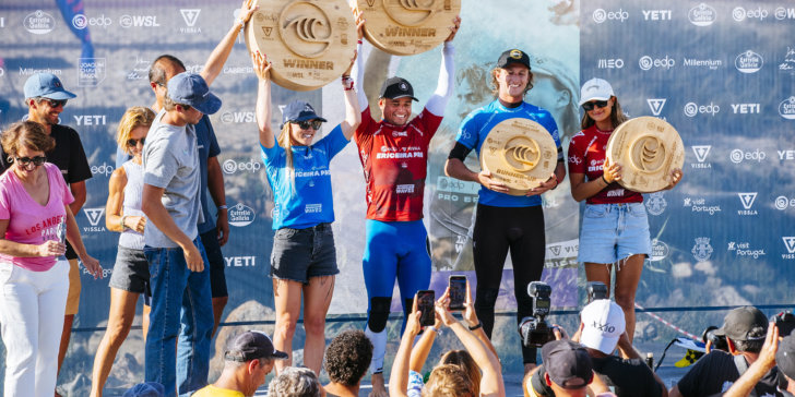 Alyssa Spencer and Deivid Silva Win 2023 EDP Vissla Ericeira Pro