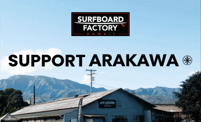 URF BOARD FACTORY ERIC ARAKAWA PROMO 4.14.26-4.30