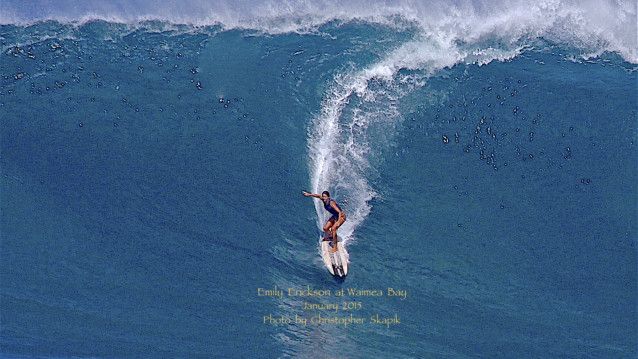 Emi at Waimea 2015